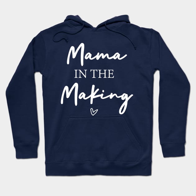 Mama in the Making, Pregnancy Reveal Hoodie by Adolphred